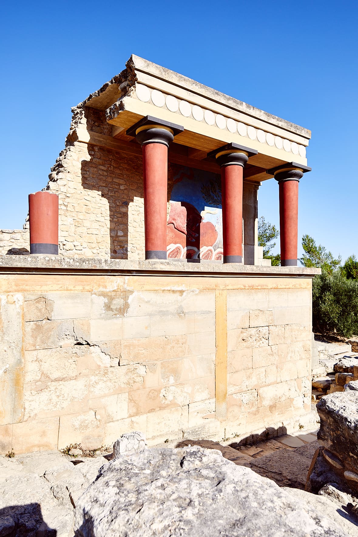 Palais de Knossos, Crète, Grèce