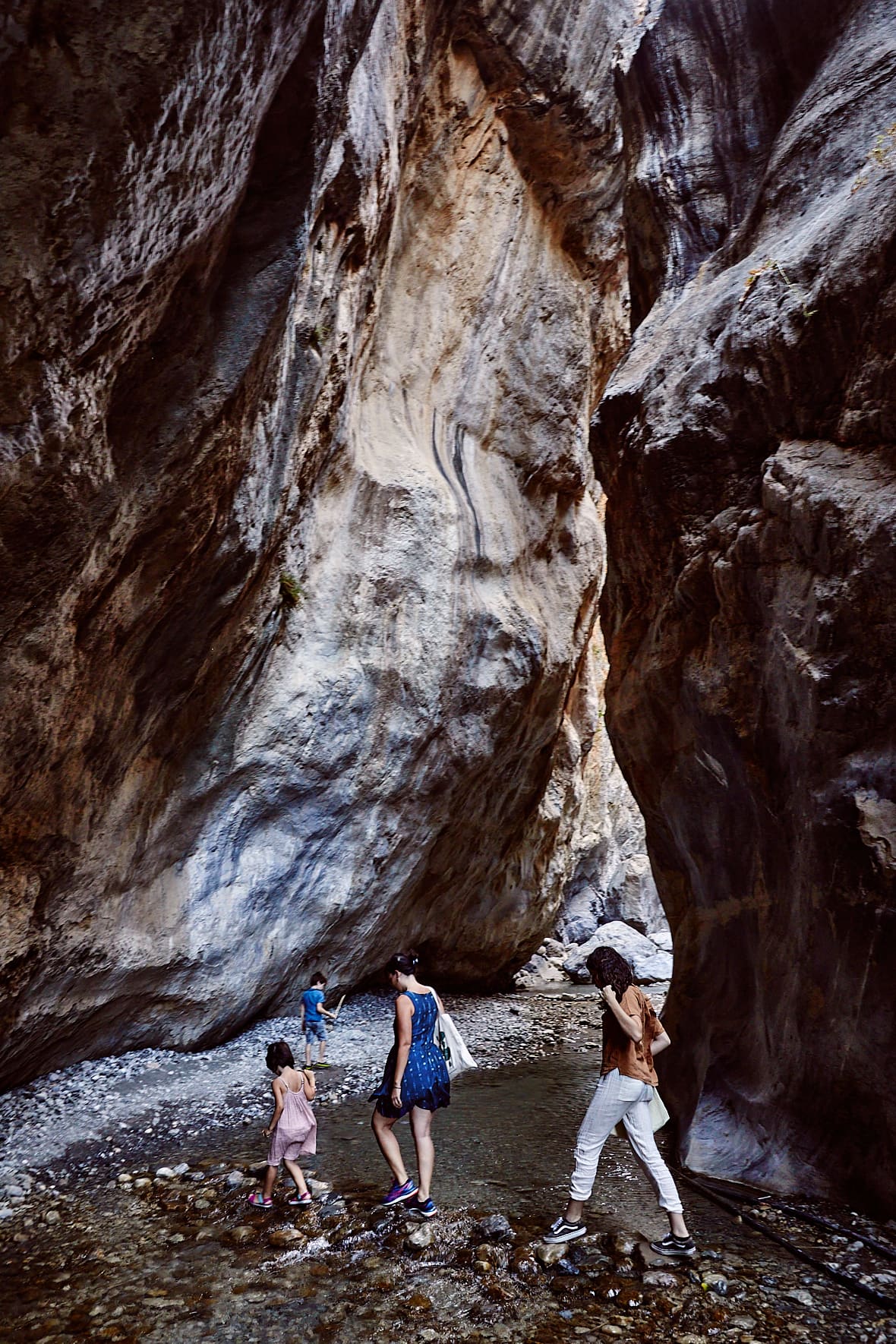 Les gorges des Sarakinas, Crète, Grèce