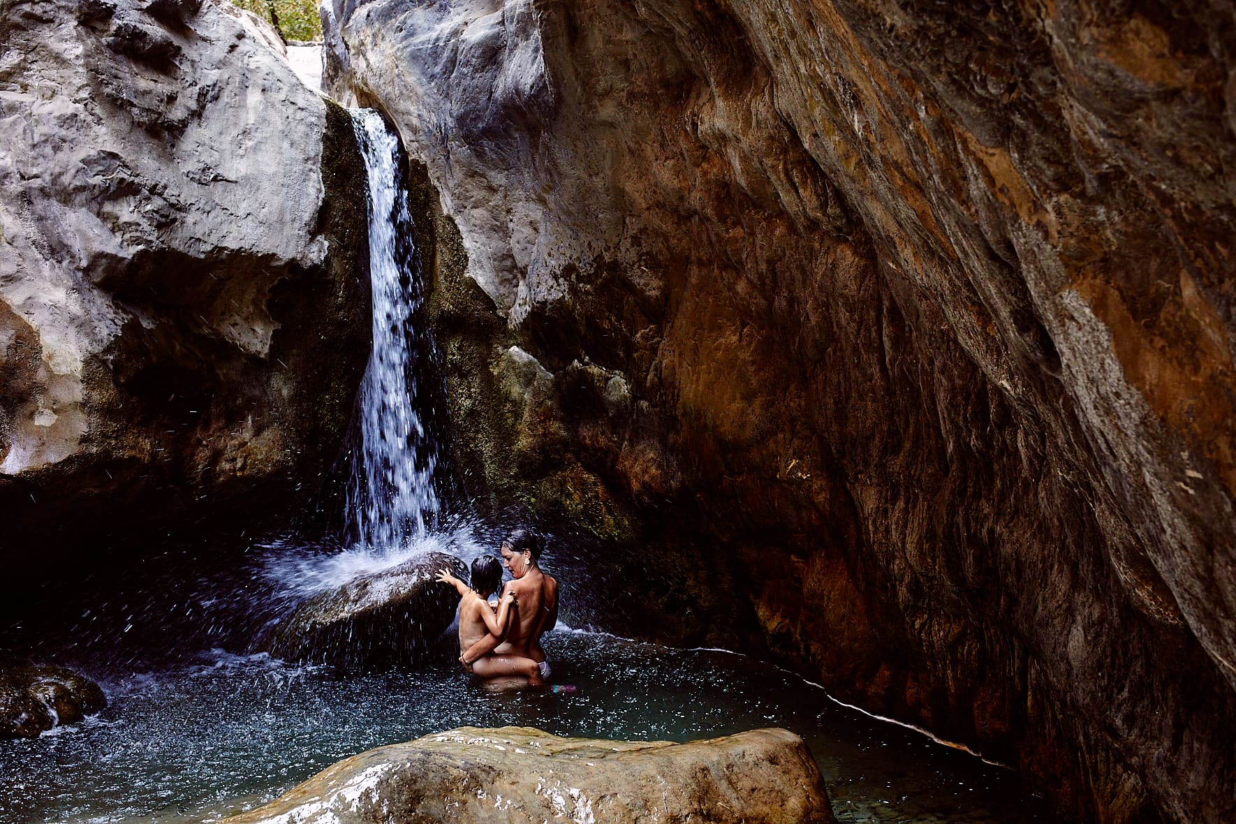 Les gorges des Sarakinas, Crète, Grèce