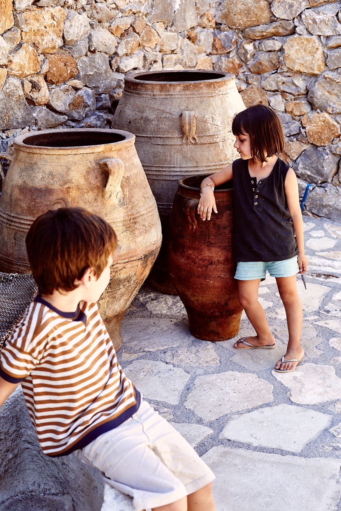 Ferme de Peskesi, Crète, Grèce