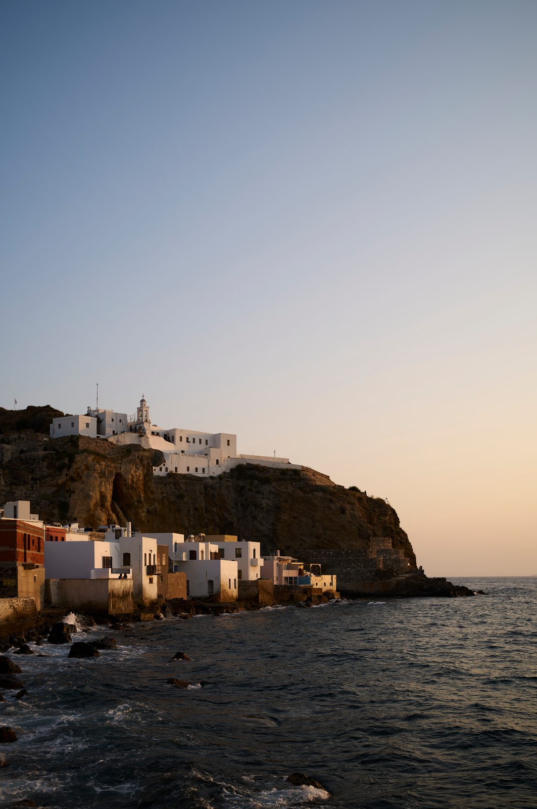 Les maisons sur la mer de Mandraki