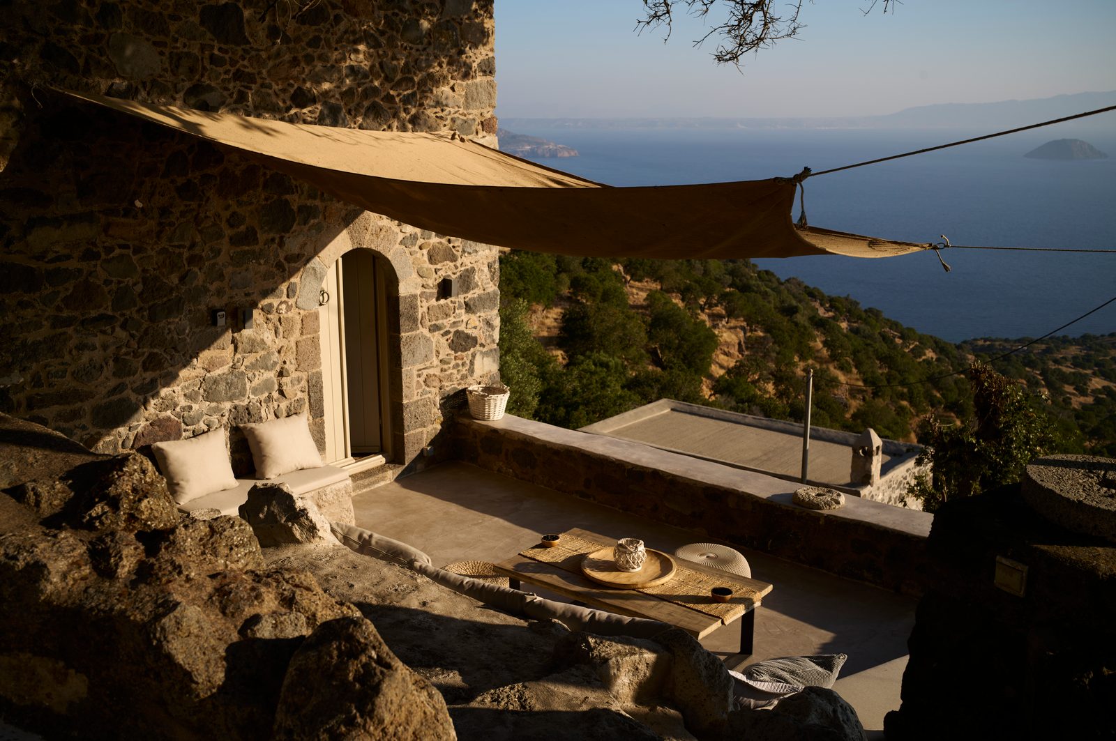 La terrasse de Melanopetra