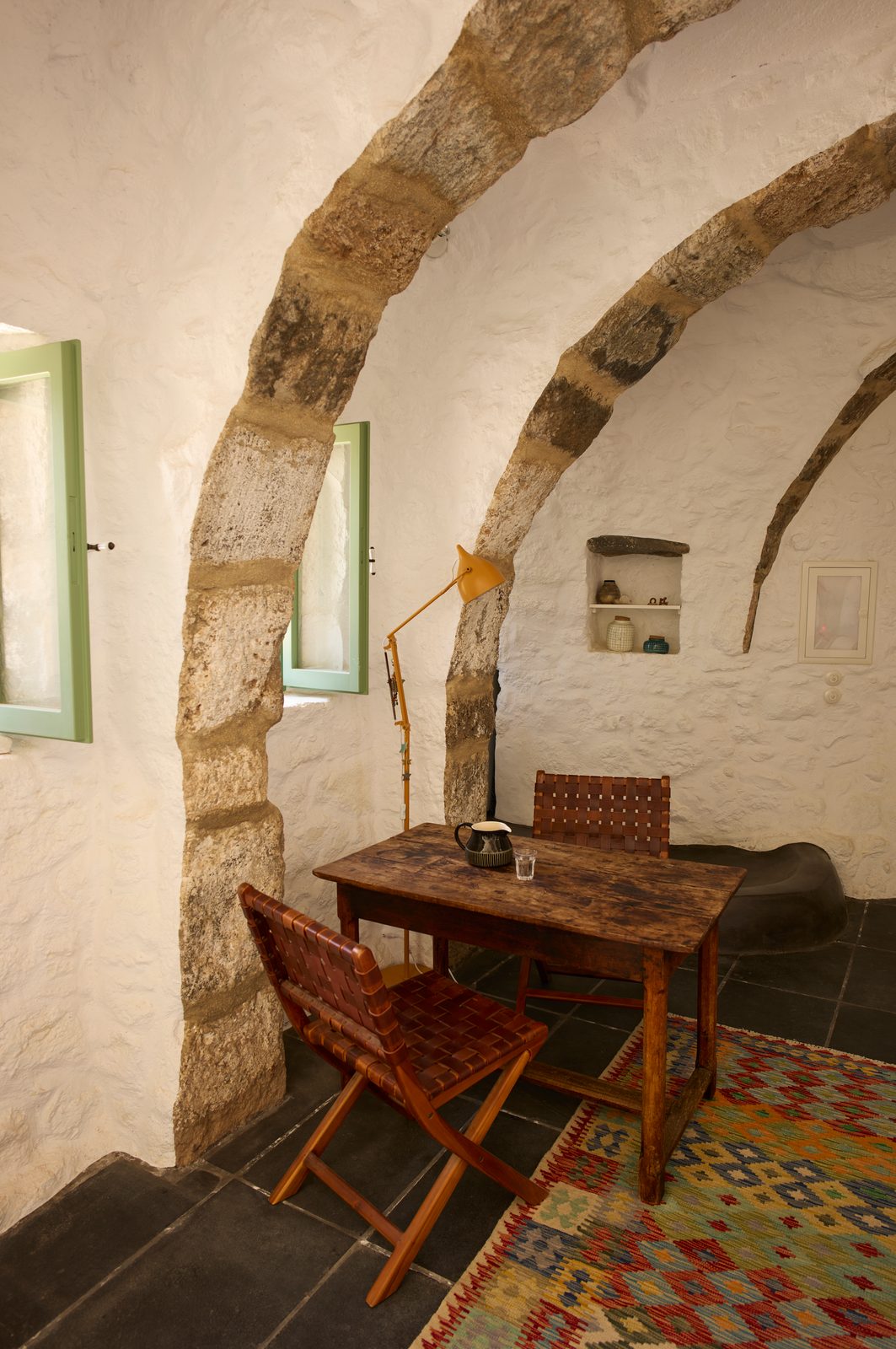 Maison traditionnelle restaurée par Anna-Nektaria Chartofyli