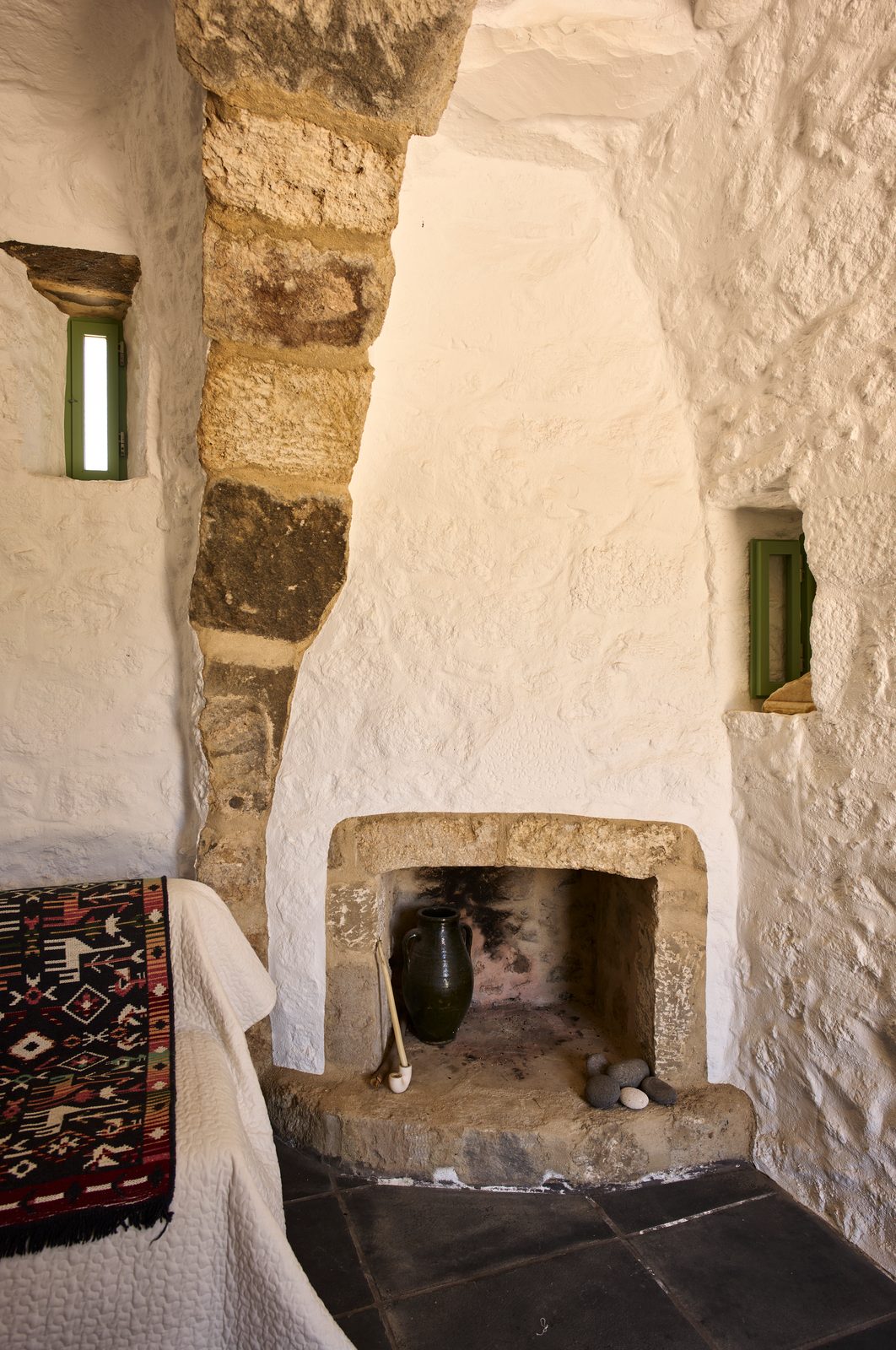 Maison traditionnelle restaurée par Anna-Nektaria Chartofyli