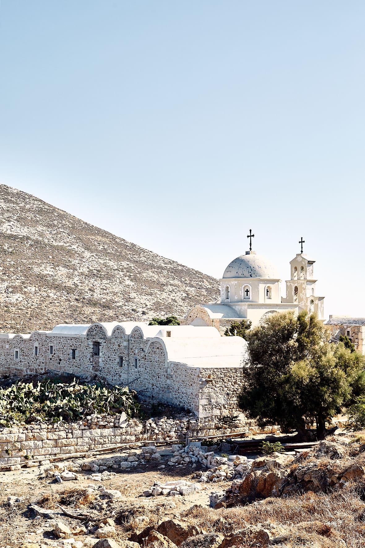 Monastère de Zoodochos Pigi, Anafi, Cyclades