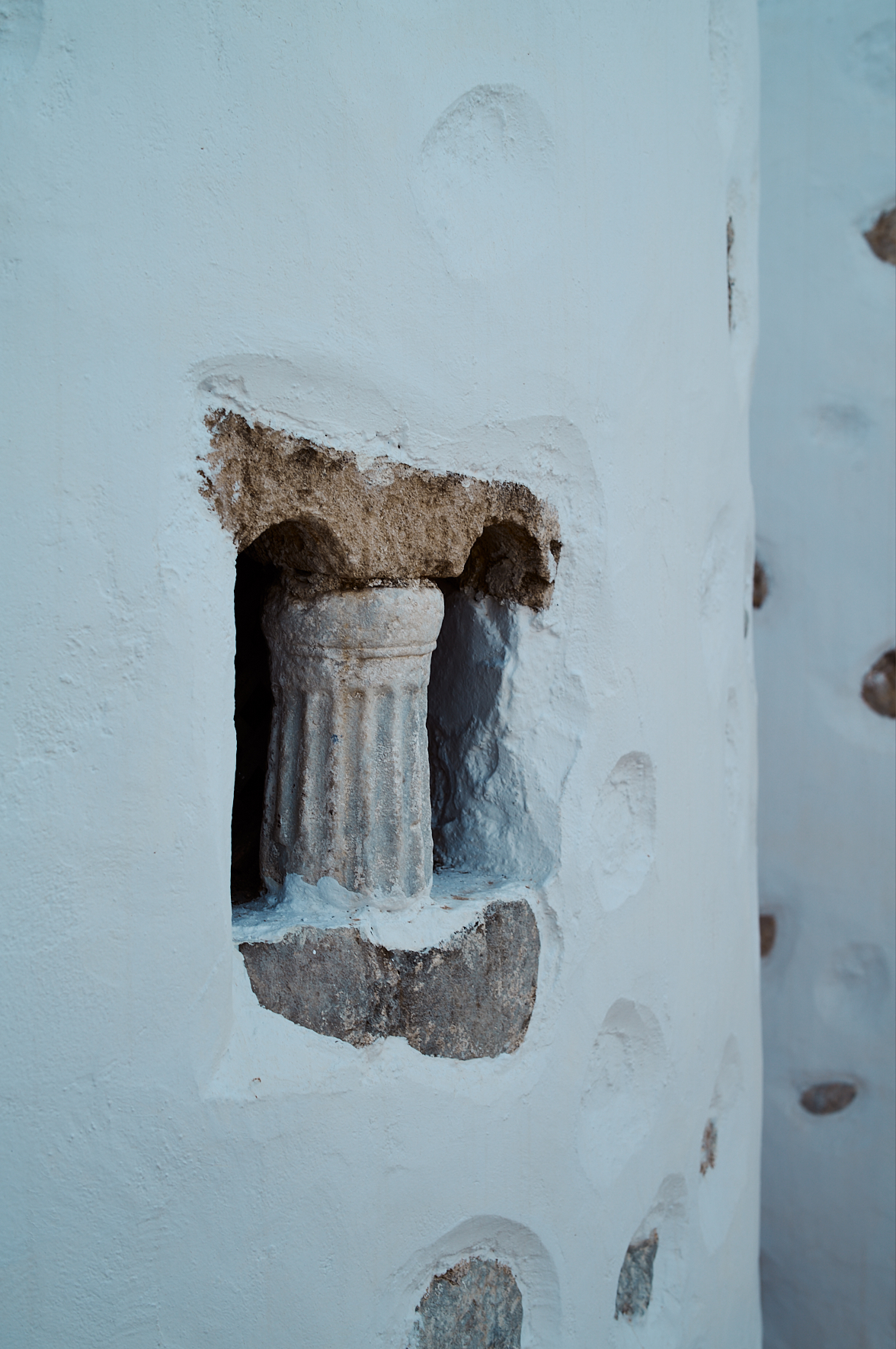 Détail de l'église de la Megalie Panayia