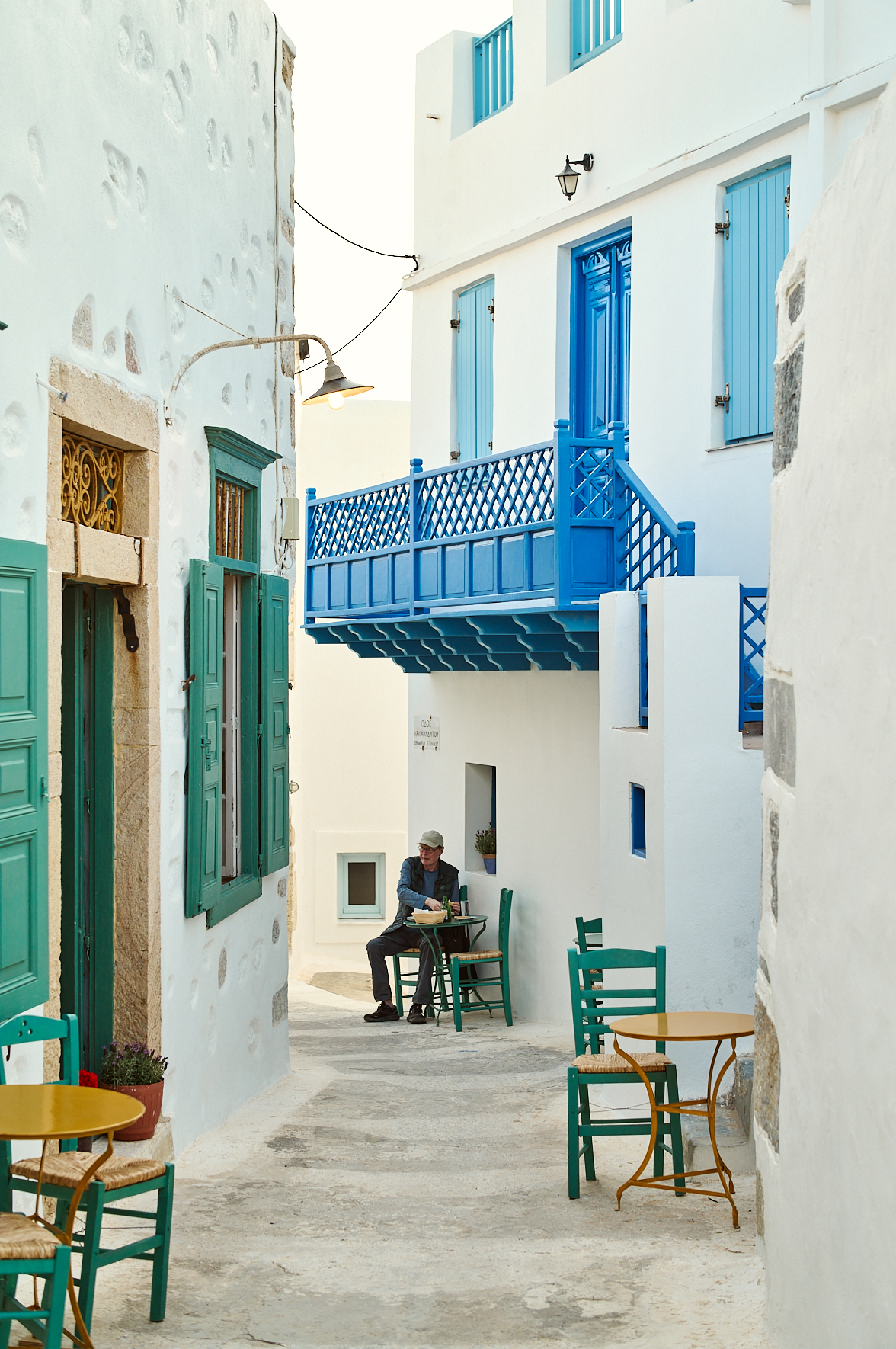 Le kafeneio Apanemia