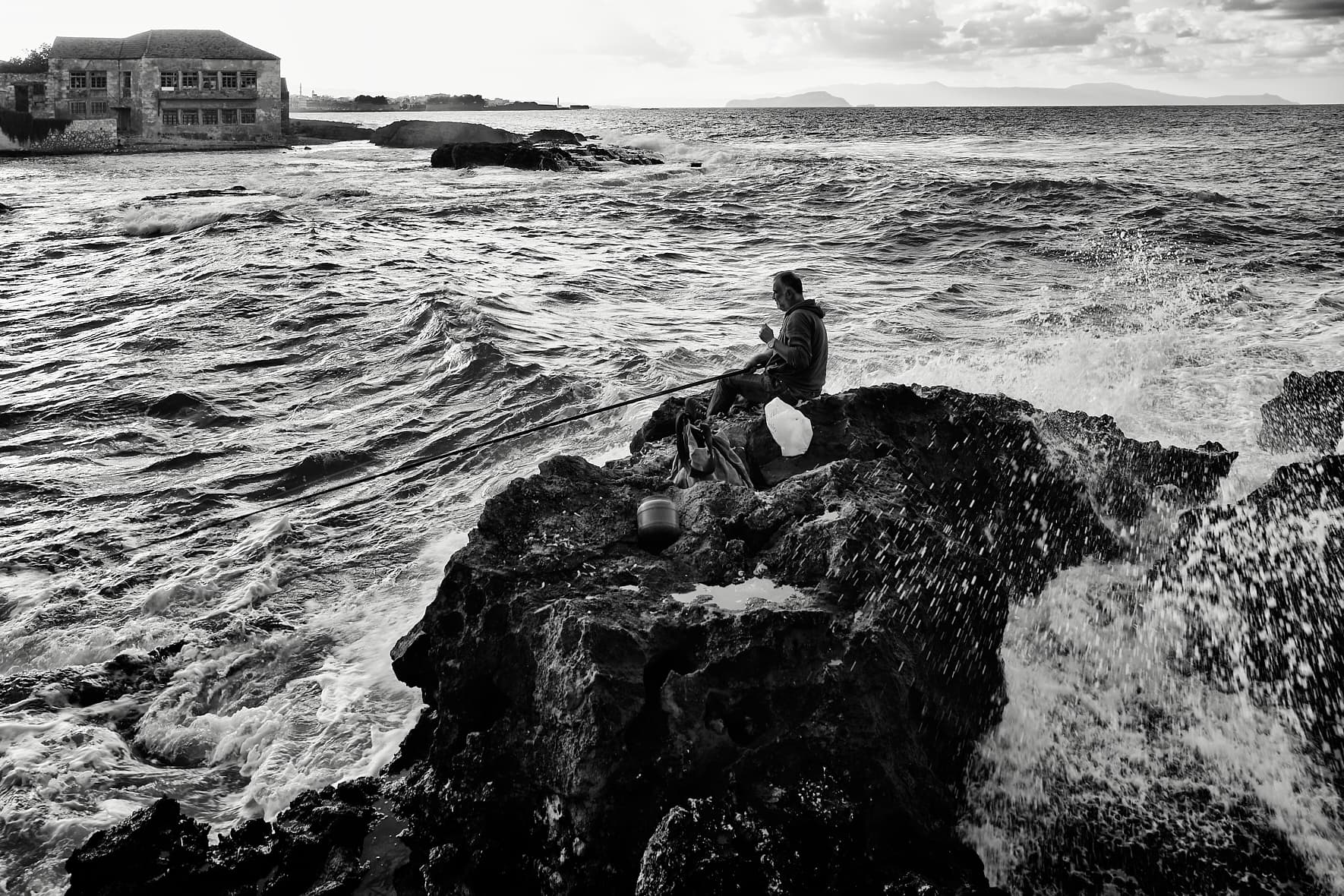 Pêcheur à Tabakaria
