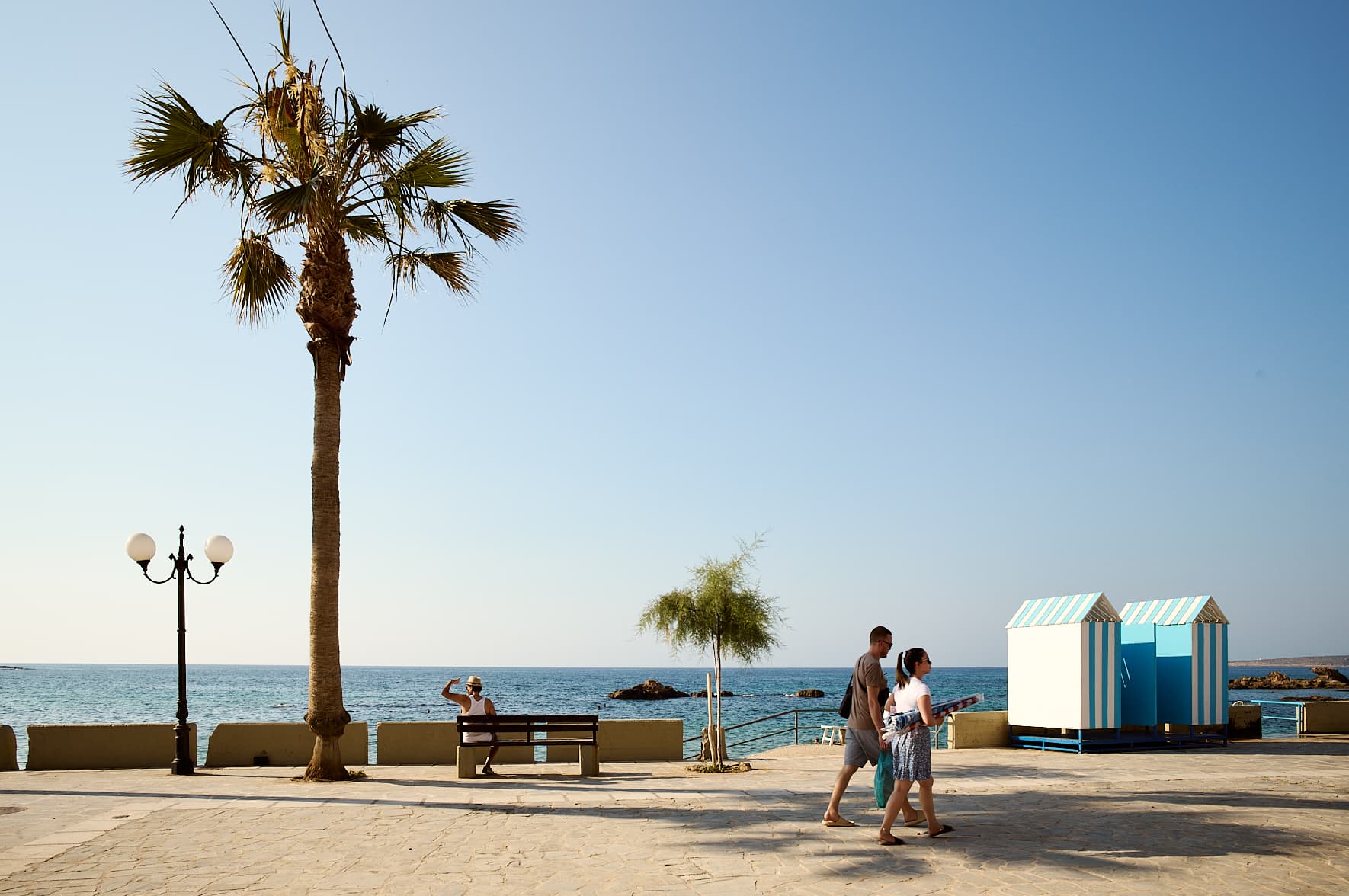 Le front de mer de Koum Kapi