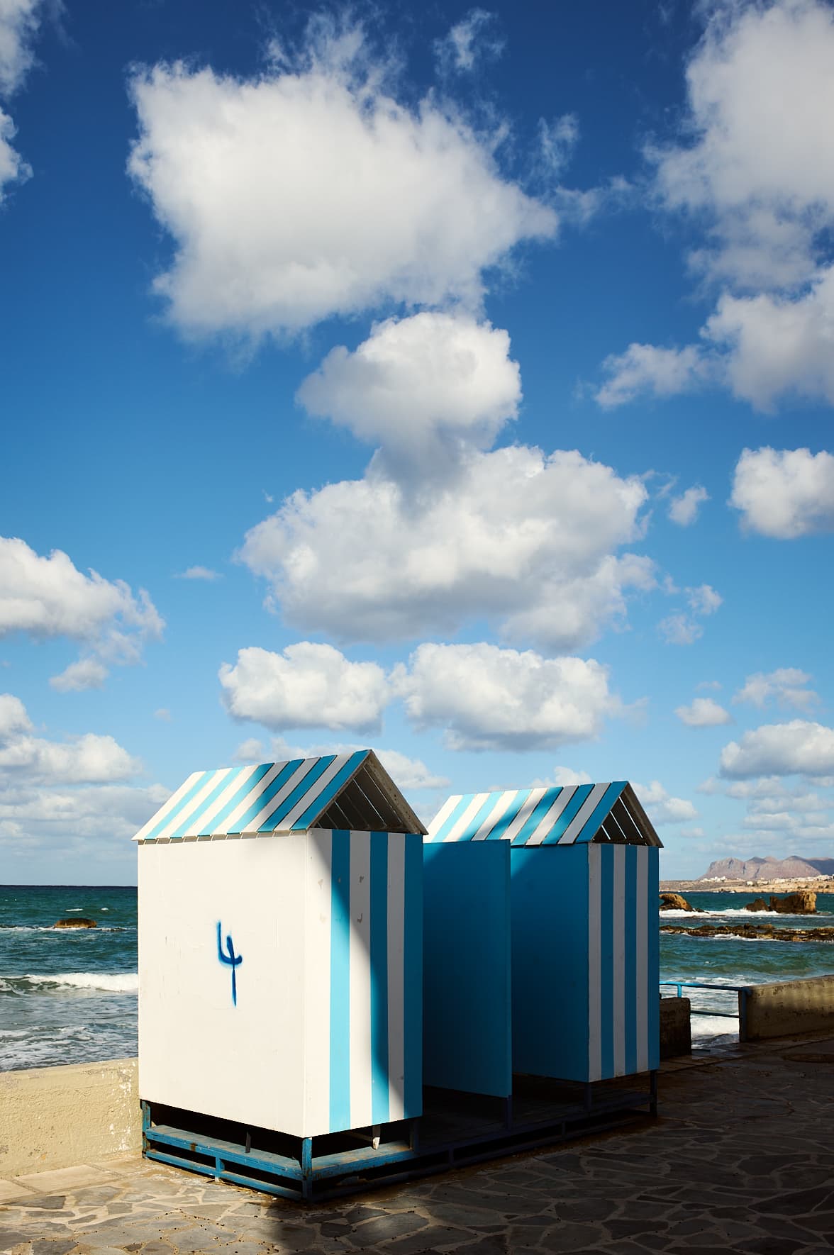 Cabane de plage à Koum Kapi
