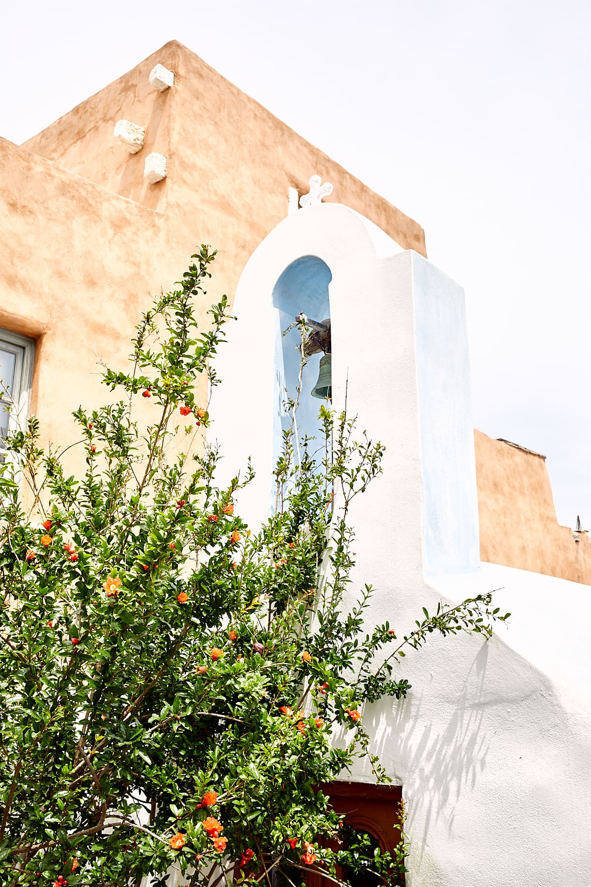 Chapelle à Parikia sur l'île de Paros, Grèce