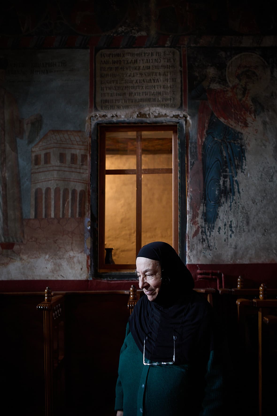 None au monastère d'Evangelistria à Ano Pedina