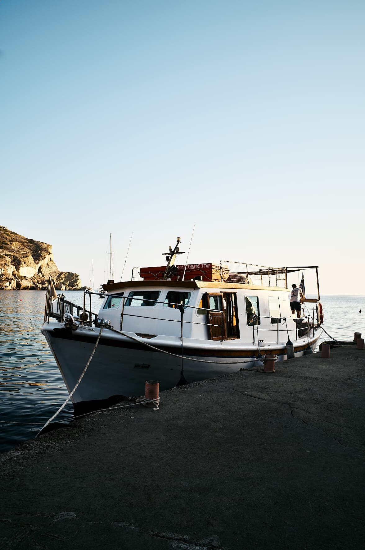 Bateau taxi à Agrila