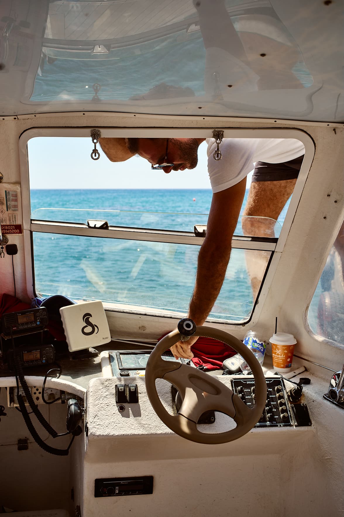 Bateau taxi à Agrila