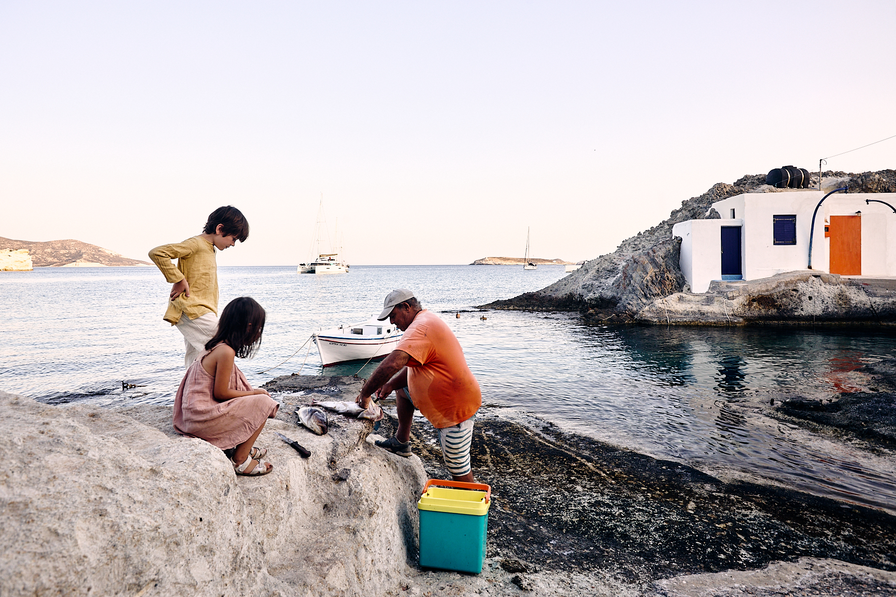 Retour de pêche à Goupa