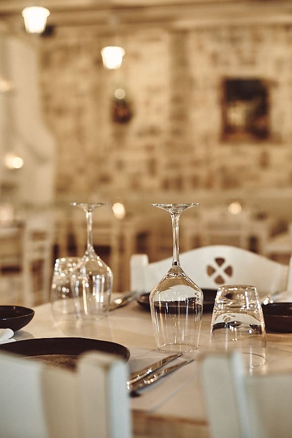 Restaurant M-Eating, Mykonos, Grèce. 