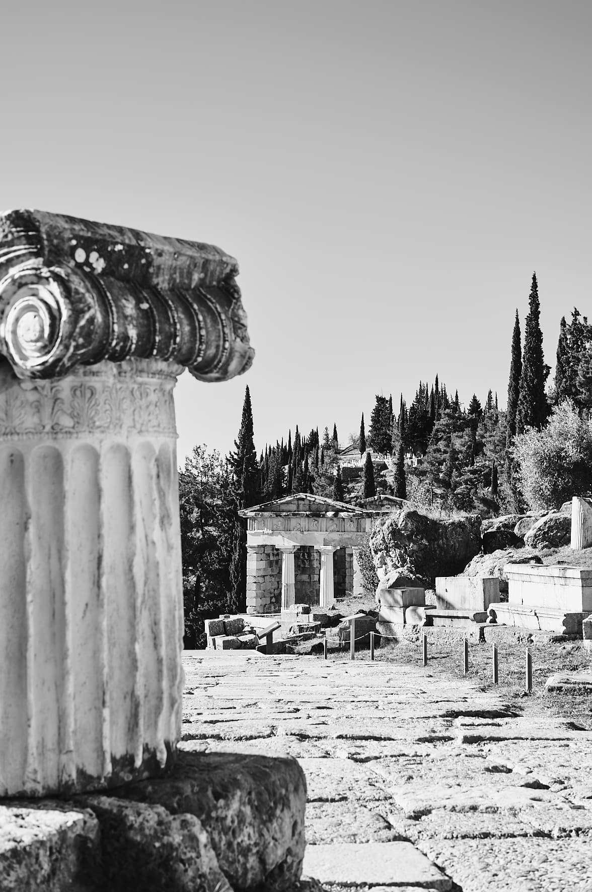 Trésor des Athéniens à delphes