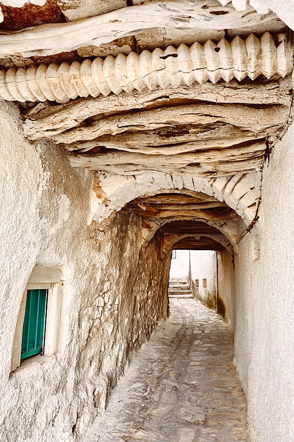 Naxos | Le village d'Apiranthos. 