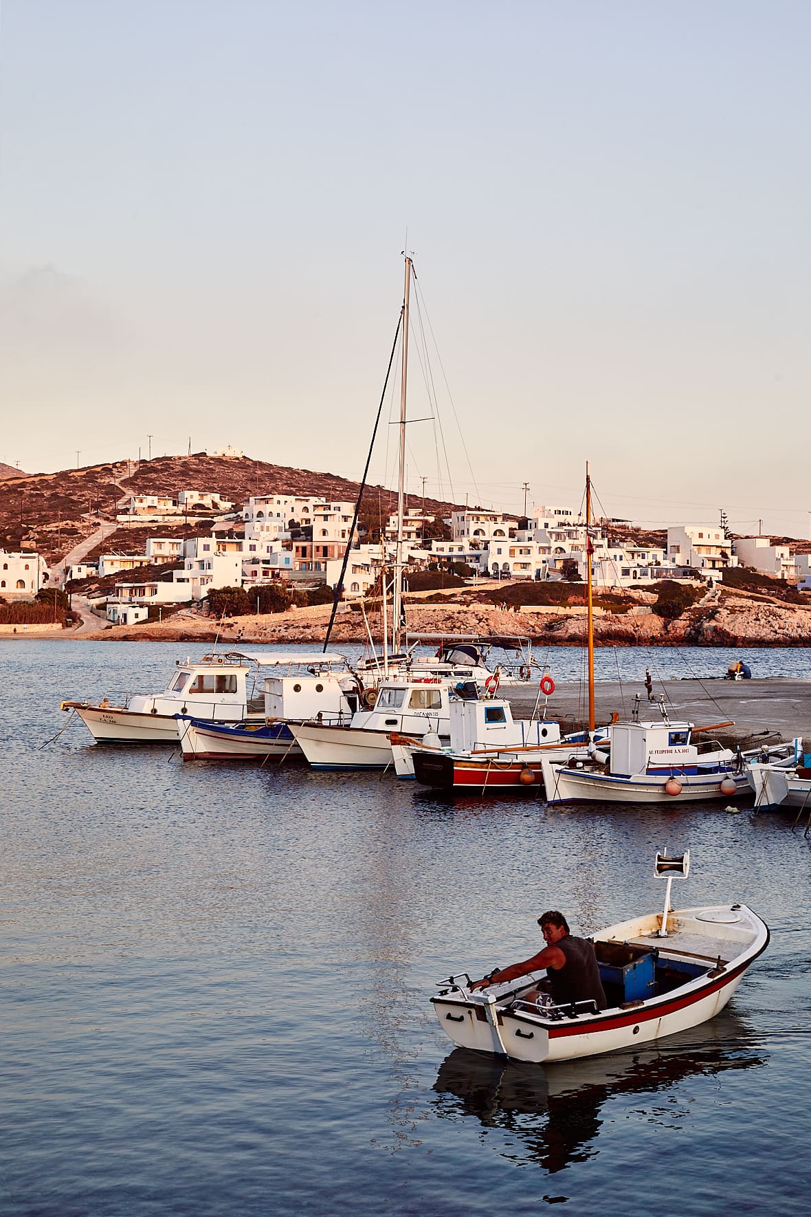 Port de Stavros, Donousa, Petites Cyclades, Grèce