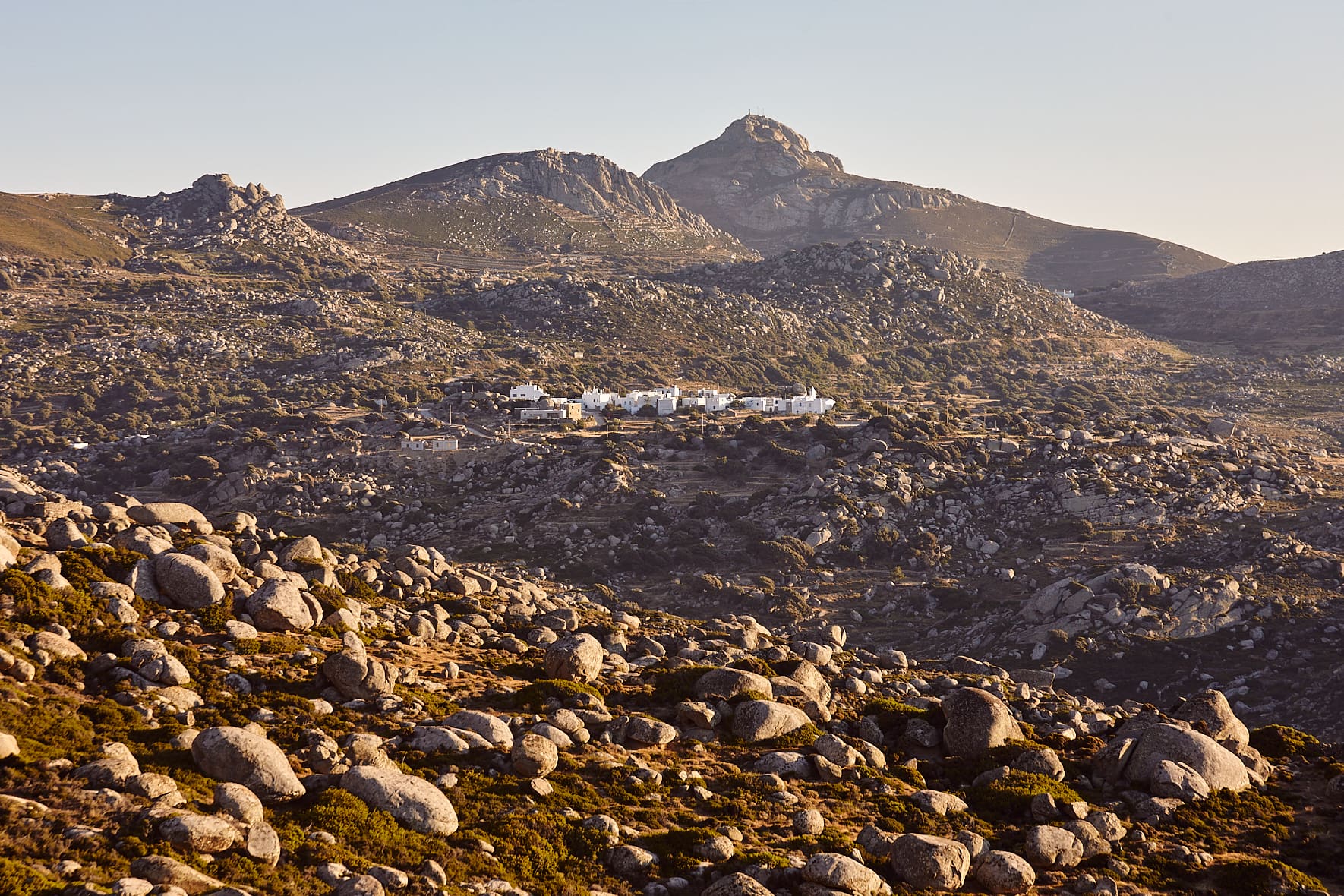 La villa Architectural Oasis à Volax, Tinos