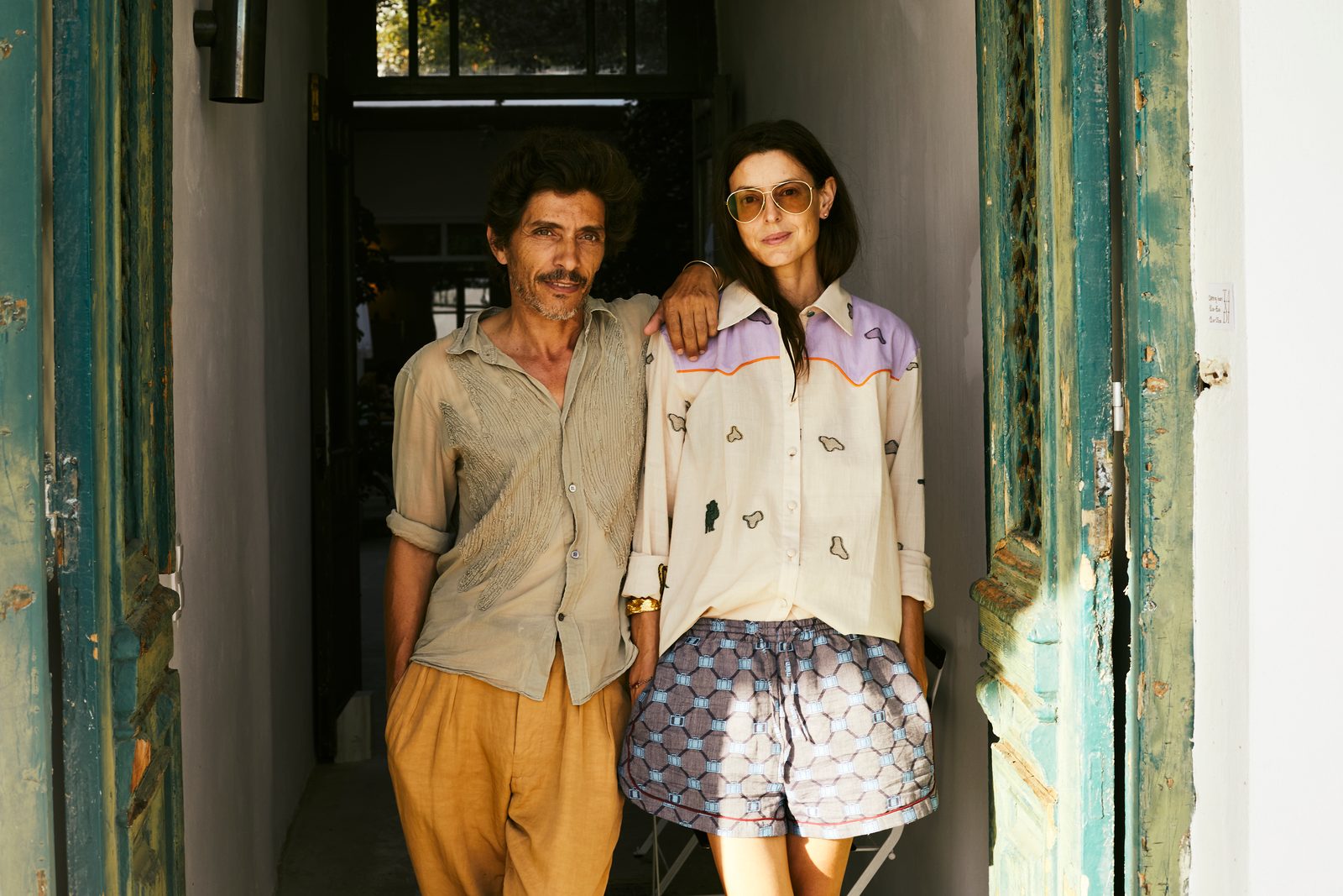 Taxidi à Chora,  Virginie Muys et Menthos Kaloumenos, Tinos