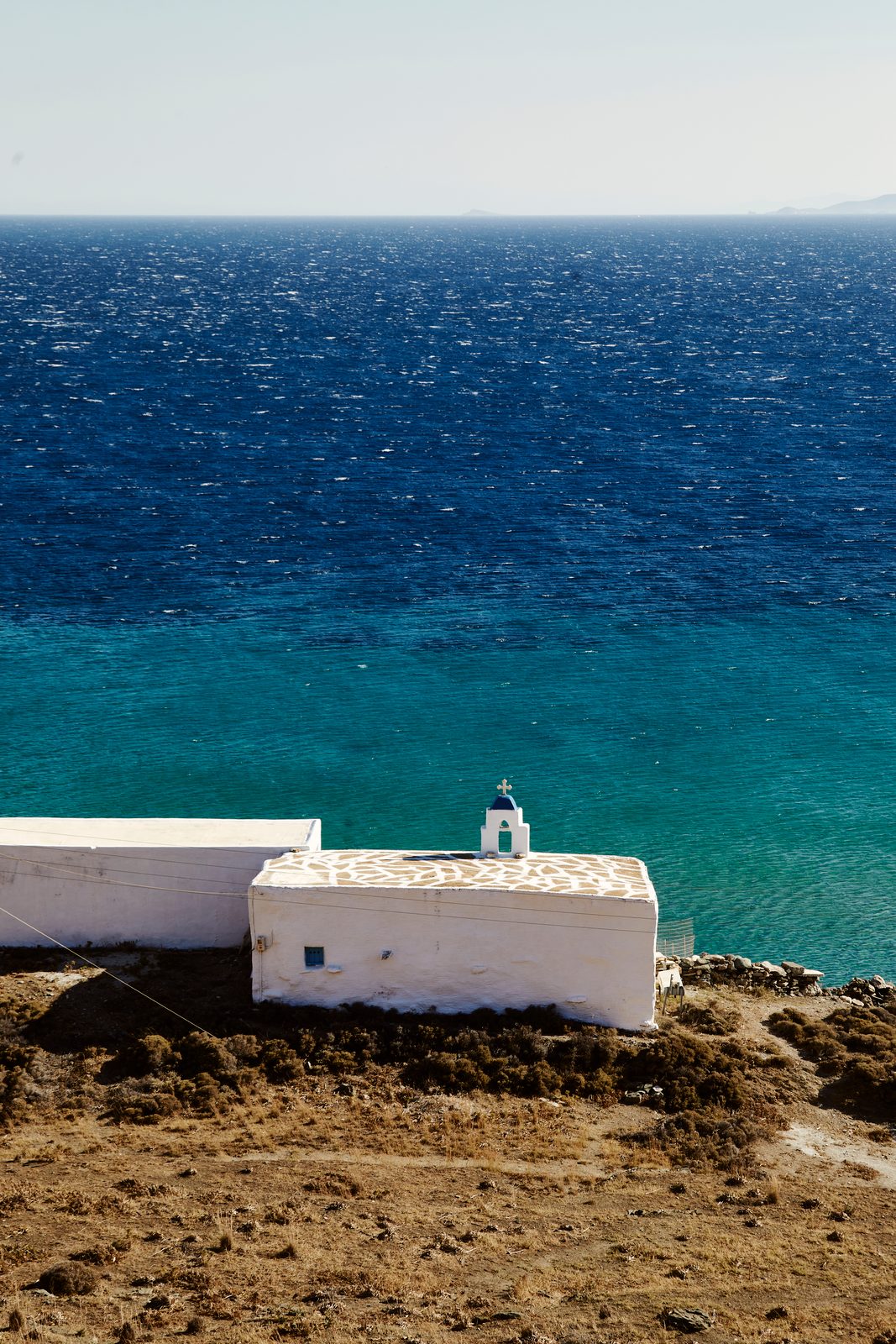 Plage d'Aghios Petros, Tinos