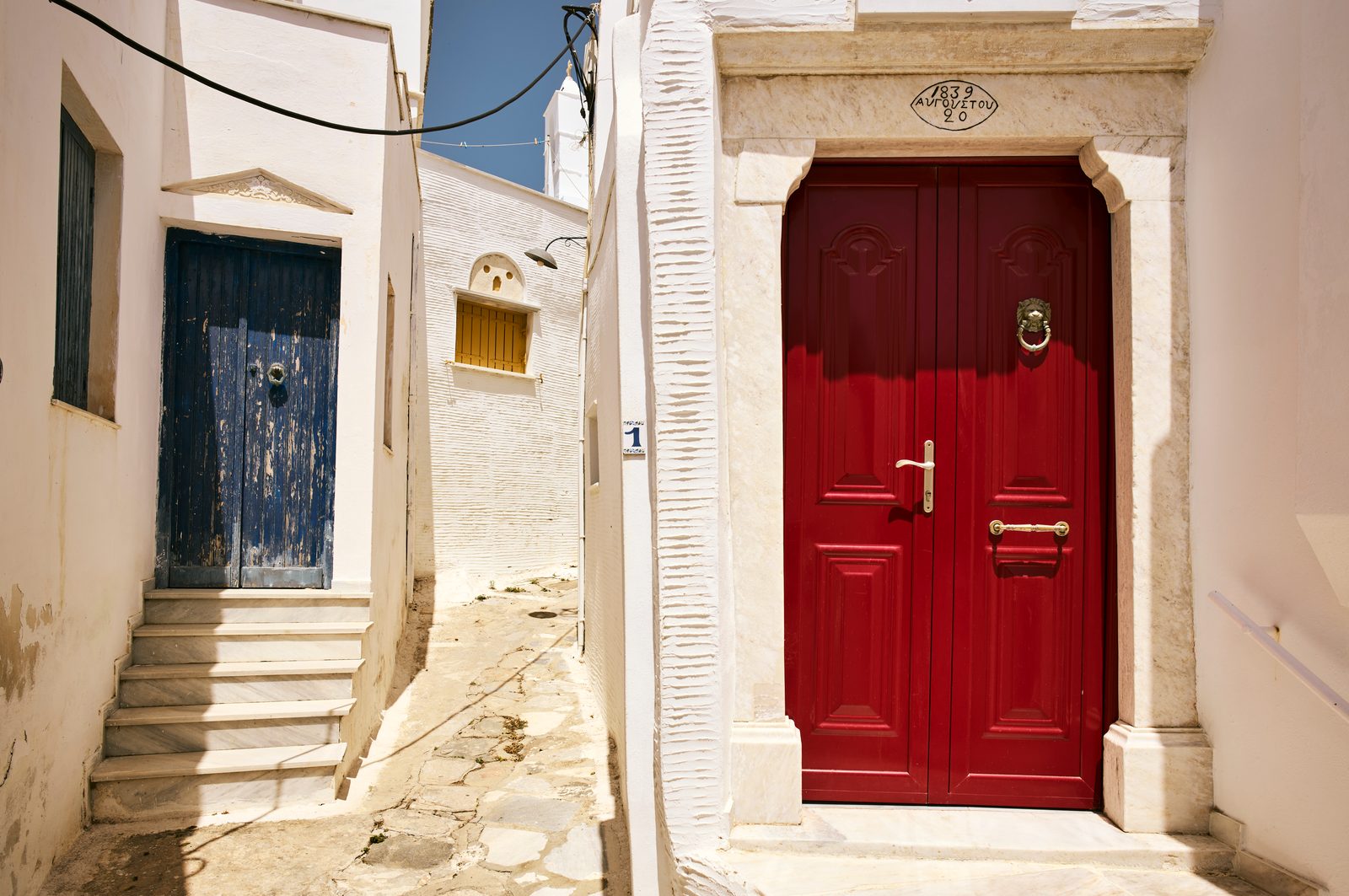 Village de Pyrgos, Tinos