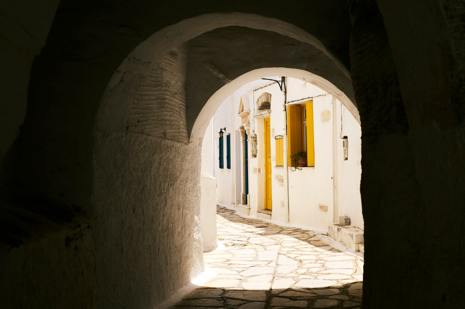 Village de Pyrgos, Tinos